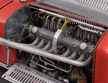 Sous la capuche Alfa Romeo Tipo B (P3) '1932–35