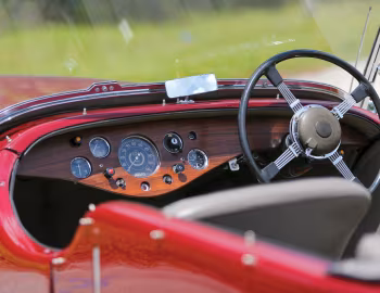 Panel frontal Allard L-Type Tourer '1946–50