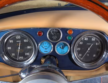 Tableau de bord Maserati A6G/54 2000 Coupé (#2116) '01.1956