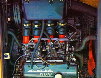 Bajo el capó Alpina A5 (BMW 520i) (E12) '1973