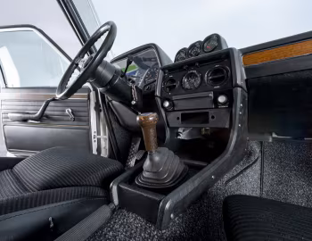Интерьер Alpina B2 (BMW 525-BMW 528) (E12) '1974–76
