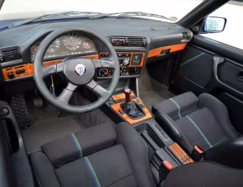 Интерьер Alpina B3 2.7 Coupe (E30) '1987–92