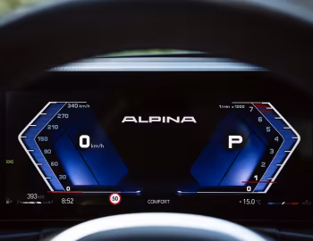 Комбинация приборов Alpina B3 Limousine [Worldwide] (G20) '07.2022–06.2024