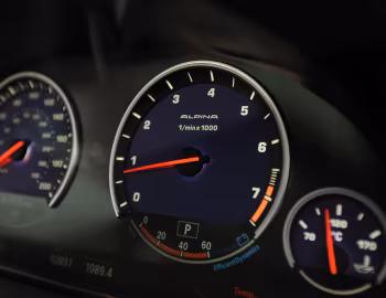 Комбинация приборов Alpina B6 Bi-Turbo Coupe [UK-spec] (F13) '2011–15