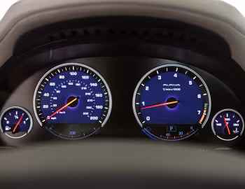 Комбинация приборов 2013–15 Alpina B7 Bi-Turbo [North America] (F01) '2012–07.2015