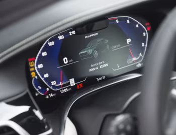 Комбинация приборов 2020–22 Alpina B7 Bi-Turbo [North America] (G12) '2019–06.2022