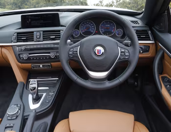 Panel frontal Alpina D4 Bi-Turbo Convertible [UK-spec] (F33) '11.2014–17