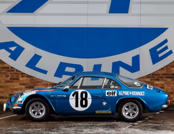 Renault Alpine A110 Rally Car '1973–78