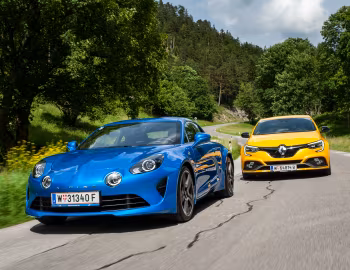 Renault Mégane R.S., Alpine A110