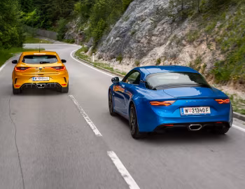 Renault Mégane R.S., Alpine A110