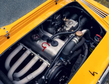 Sous la capuche Renault Alpine A110 1300 G '1967–71