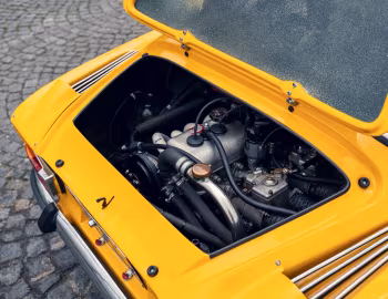 Sous la capuche Renault Alpine A110 1300 G '1967–71