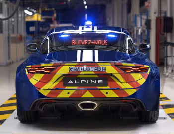 Alpine A110 Gendarmerie '2021–22