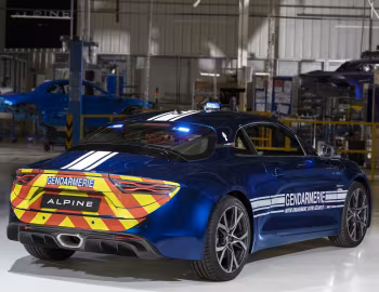 Alpine A110 Gendarmerie '2021–22