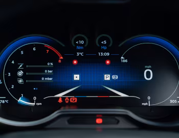 Tableau de bord Alpine A110 Pure [UK-spec] '2018–pr.