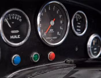 Комбинация приборов Alpine M64 '1964