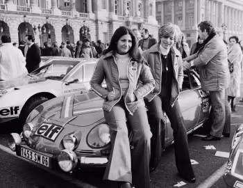 Renault Alpine A110 Rally Car, Michèle Mouton