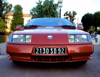 Alpine GTA V6 Turbo "Mille Miles" [France] (D502 05) '1989