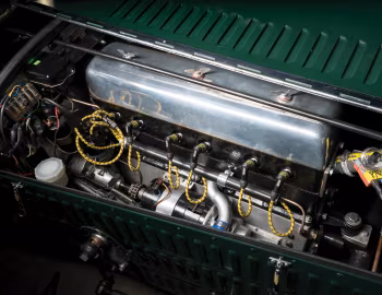 Sous la capuche Alvis 12/70 Special '1940