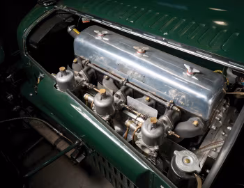 Sous la capuche Alvis 12/70 Special '1940
