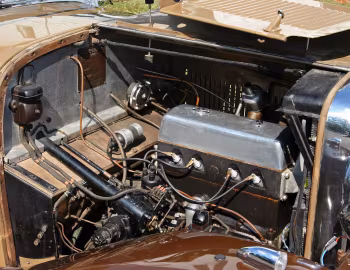 Sous la capuche Alvis SB Firefly Tourer '1934–????