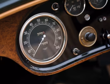 Tableau de bord Alvis Speed 20 SB Tourer by Cross & Ellis (#11337) '1934