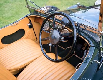 Panneau avant Alvis Speed 20 SB Tourer by Cross & Ellis (#11337) '1934