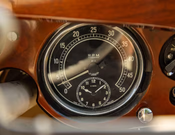 Tableau de bord Alvis Speed 25 SB Drophead Coupe by Lancefield '1938