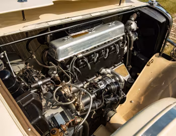Sous la capuche Alvis Speed 25 SB Drophead Coupe by Lancefield '1938