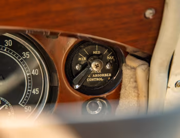 Tableau de bord Alvis Speed 25 SB Drophead Coupe by Lancefield '1938