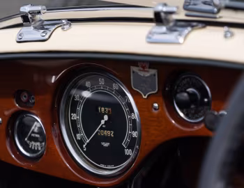 Tableau de bord Alvis Speed 25 Tourer by Cross & Ellis '1939