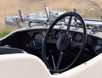 Panneau avant Alvis Speed 25 Tourer by Cross & Ellis '1939