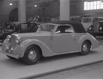 Alvis TA14 Cabriolet by Worblaufen [Switzerland] '1946