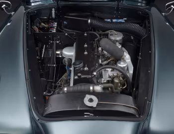 Sous la capuche Alvis TC 108G Coupe by Graber '1957