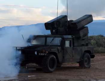 AN/TWQ-1 Avenger based on HMMWV M1097A1 '1989–94