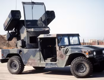 AN/TWQ-1 Avenger based on HMMWV M1097A1 '1989–94