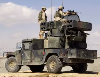 AN/TWQ-1 Avenger based on HMMWV M1097A1 '1989–94