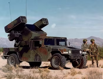 AN/TWQ-1 Avenger based on HMMWV M1097A1 '1989–94