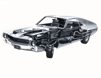 1968 AMC AMX (6839-7)