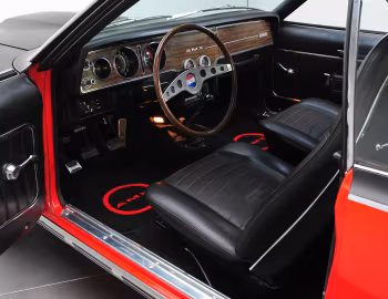 Інтер'єр 1970 AMC AMX (7039-7)