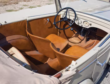 Interior 1941 American Bantam Convertible Coupe