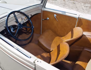 Interior 1941 American Bantam Convertible Coupe