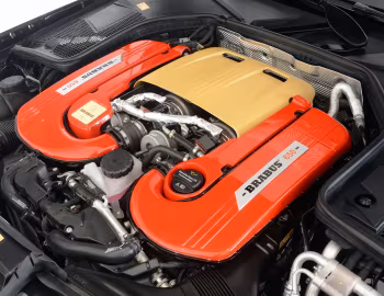 Sob o capô Brabus 650 (W205) '2016–18