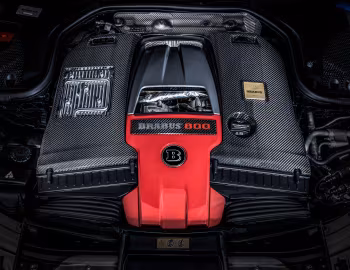 Под капотом Brabus 800 (W213) '2018–20