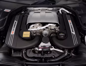 Sob o capô Brabus 600 (W205) '2015–18