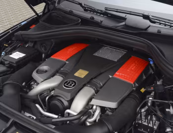 Sob o capô Brabus ML 63 (W166) '2012–15