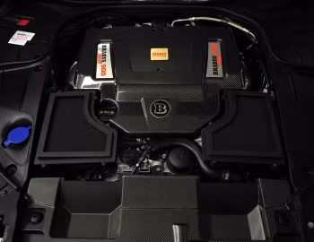 Sob o capô Brabus Rocket 900 (W222) '2015–17