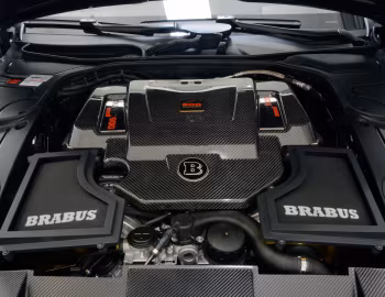 Sob o capô Brabus Rocket 900 (W222) '2015–17