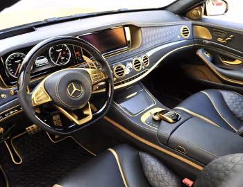 Panel frontal Brabus Rocket 900 "DESERT GOLD" Edition (W222) '2015–17