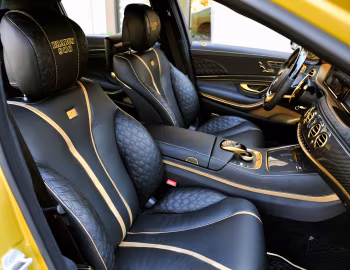 Interior Brabus Rocket 900 "DESERT GOLD" Edition (W222) '2015–17